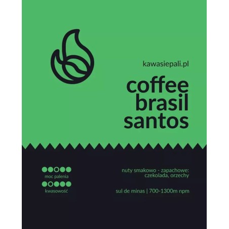 kawa brasil santos - kubełek 200g
