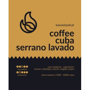 kawa cuba serrano lavado - kubełek 200g 2