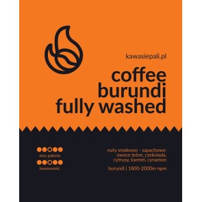 kawa burundi fully washed - kubełek 200g 2