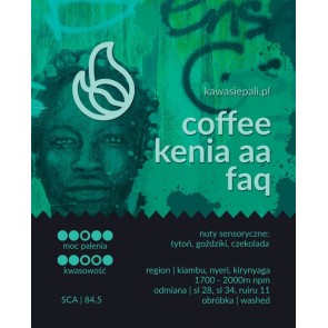 kawa kenia AA faq - puszka 120g 2