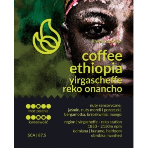 kawa w pojemniku - ethiopia yirgascheffe gr1 reko onancho 200g 2