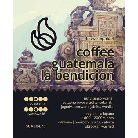kawa guatemala la bendicion - kubełek 200g
