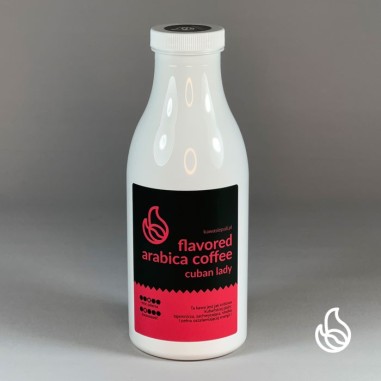 kawa aromatyzowana w butelce / cuban lady 250g