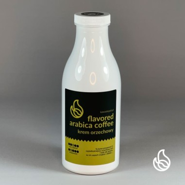 kawa aromatyzowana w butelce / krem orzechowy 250g