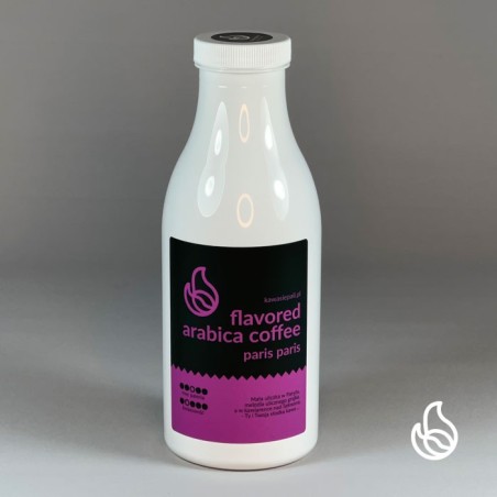 kawa aromatyzowana w butelce / paris paris 250g