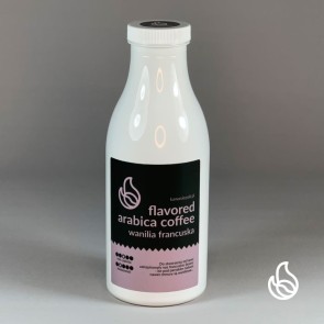 kawa aromatyzowana w butelce / wanilia francuska 250g