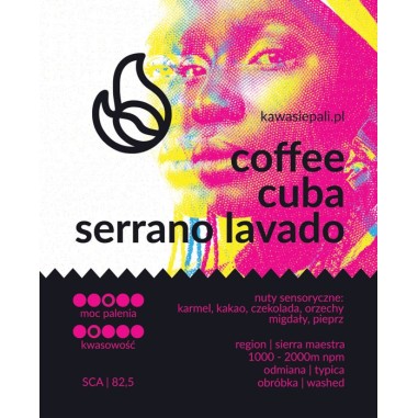 kawa cuba serrano lavado w butelce 280g