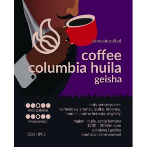 kawa columbia huila geisha 200g 2